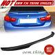 14-2020 Fit For Bmw 4-series F36 Gran Coupe P Type Trunk Spoiler 428i Carbon
