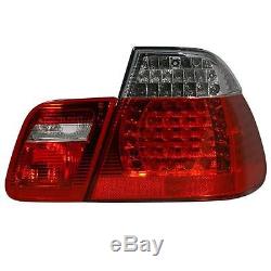 2 Feux Arriere Led G+d Bmw E46 Berline Phase 2 Type M3 Serie 3 320 330 D XD