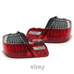 2 Feux Rouges Clairs Look M3 A Leds Bmw Serie 3 Type E46 Coupe 1999-2003 (11753)