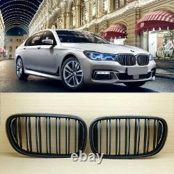 2016-2018 G11 G12 Fit BMW série 7 M type 740i 750i calandre avant noir mat