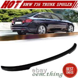 2020 Fit FOR BMW 4-Series F36 Gran Coupe Trunk Spoiler P Type Painted #668
