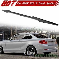 2021 Fit FOR BMW 2-Series F22 2D Coupe DTO V Type Trunk Spoiler 230i Carbon