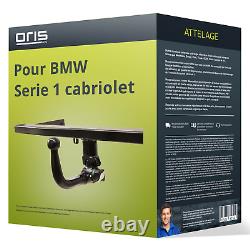 Attelage pour BMW Serie 1 cabriolet type E88 démontable sans outil Oris TOP