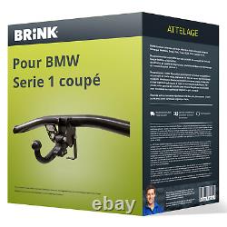 Attelage pour BMW Serie 1 coupé type E82 démontable sans outil Brink TOP