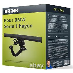 Attelage pour BMW Serie 1 hayon type F20/F21 démontable sans outil Brink TOP