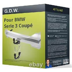 Attelage pour BMW Serie 3 Coupé type E92 démontable sans outil G. D. W. TOP