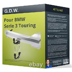 Attelage pour BMW Serie 3 Touring type F31 démontable sans outil G. D. W. TOP