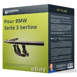 Attelage pour BMW Serie 3 berline type E90 démontable sans outil Westfalia TOP
