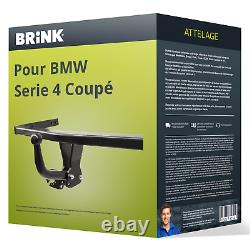 Attelage pour BMW Serie 4 Coupé type F32 démontable avec outil Brink TOP