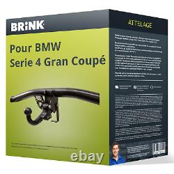 Attelage pour BMW Serie 4 Gran Coupé type F36 démontable sans outil Brink TOP