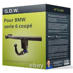 Attelage pour BMW serie 6 coupé type E63 démontable sans outil G. D. W. TOP