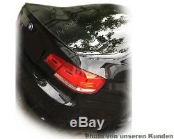 BMW Série 3 E92 SPOILER AILERON QUEUE TYPE M Aile peint Charbon Noir lèvre