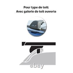 Barres de toit aluminium pour BMW Serie 3 Touring type E46 Thule SlideBar TOP