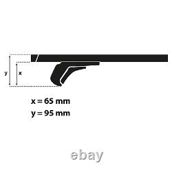 Barres de toit complètes alu pour BMW Serie 2 Gran Tourer type F46 Menabo Tiger