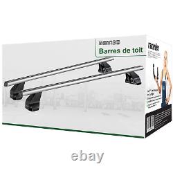 Barres de toit complètes aluminium pour BMW Serie 1 hayon type F40 Menabo NEUF