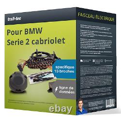 Faisceau spécifique 13 broches pour BMW Serie 2 cabriolet type F23 trail-tec TOP