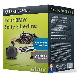Faisceau spécifique 13 broches pour BMW Serie 3 berline, type F30 Jaeger TOP
