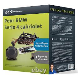 Faisceau spécifique 13 broches pour BMW Serie 4 cabriolet, type F33 ECS TOP
