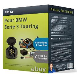 Faisceau spécifique 7 broches pour BMW Serie 3 Touring type E91 trail-tec TOP