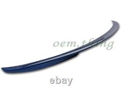 Fit FOR BMW F30 F80 3-Series 4D Sedan Boot Trunk Spoiler P Type PAINTED