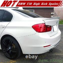 Fit FOR BMW F30 F80 3-Series Rear P Type High Kick Trunk Spoiler Unpainted