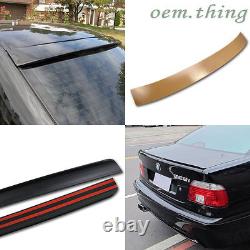 Fit For BMW 5-Series E39 4D Sedan A Type Roof + Trunk Lip Spoiler Wing 540i 530i