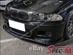 H Type Fibre de Carbone Pare-Choc avant pour 01-06 BMW E46 3-Series M3 Only 2dr