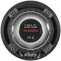 Musway CSB4.2C Haut-Parleur Compatible Avec BMW 1er Série Type F20, F21 Ab 2011