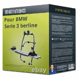 Porte-vélo Menabo Stand Up 2 pour BMW Serie 3 berline type E36 2 vélos TOP
