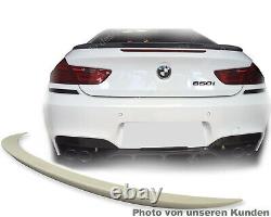 Pour BMW 6 Série M6 Tuning Spoiler Aileron Becquet Alettone Lèvre Aile Type M