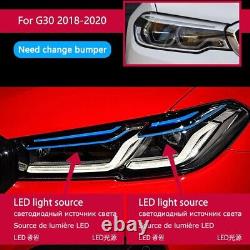 Pour BMW G30 Laser Type LED Phare Avant Lampes 2017-2021 5 Série Prise Et Jouer