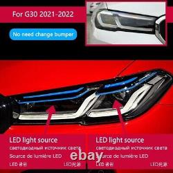 Pour BMW G30 Laser Type LED Phare Avant Lampes 2021-2022 5 Série Prise Et Jouer